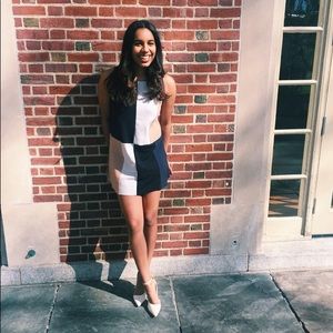 ❌SOLD❌Zara color block mini dress